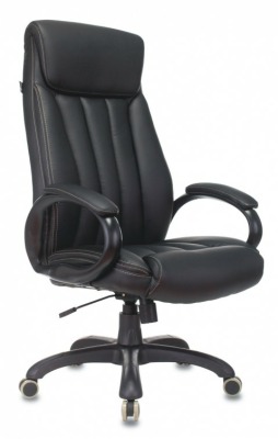 БЮРОКРАТ T-9922N черный эко.кожа крестовина пластик BLACK-PU