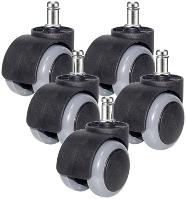 Колеса паркетные\ D60mm Black (компл)