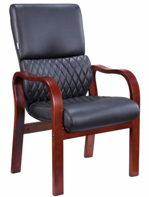 President Wood CF\ Экокожа Черный