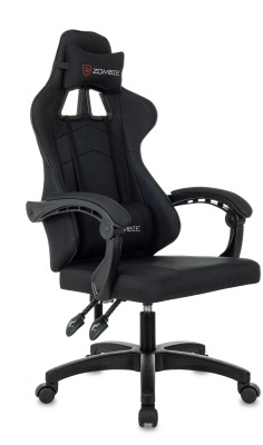 БЮРОКРАТ Zombie Zoom Fabric черный Neo Black крестов. пластик ZOMBIE ZOOM/B-FABR
