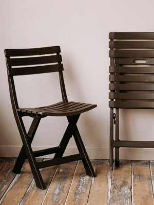 Стул садовый Domfy Garden Chair=1шт. пластик коричневый DOMFY GARDEN CHR/CBR