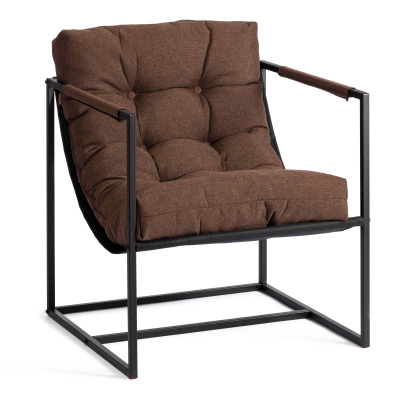 Charli\ Чарли\ рогожка, коричневый, 3М7-147, 70х70х84см