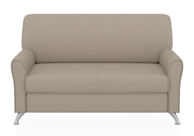 Диван Европа\ 2-х мест\ ИК Р2 euroline 907\ кремово-белый