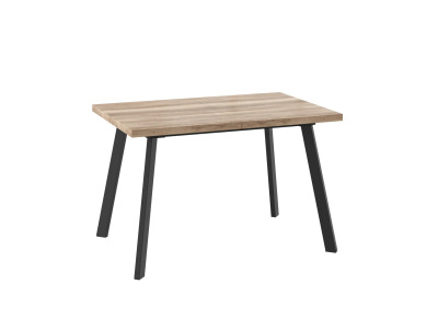 Стол BORG-120 раздвижной 120(160)х80 Дуб Каньон\Черный