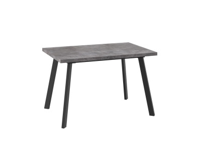 Стол BORG-120 раздвижной 120(160)х80 Дымчатая Керамика\Черный