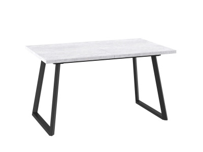 Стол LOFT-140 раздвижной 140(180)х85 Серый Сланец\Черный