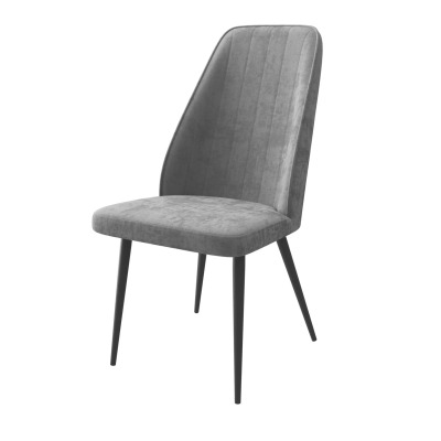 Стул LEONARD Черный\GREY Lux b22