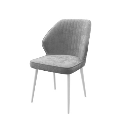 Стул MICHAEL Белый\GREY Lux b22