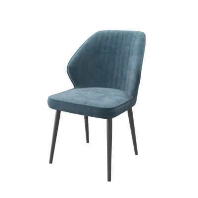 Стул MICHAEL, b08 BLUE LUXЧЕРНЫЙ