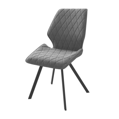 Стул Rafael ЧерныйGREY Lux b22