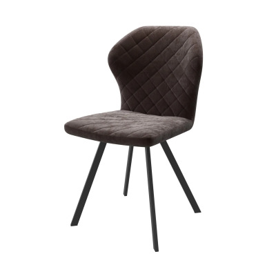 Стул ROBBY Черный\BROWN Lux b29