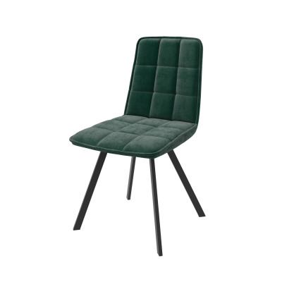 Стул ROM M Черный\GREEN Lux b10