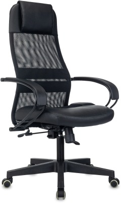 Бюрократ CH-NOVA LUX черный сетка/ткань/экокожа крестов пластик