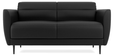 Диван МОНАКО\ FS50\ 2-х мест\ ИК P2 euroline 9100\ черный