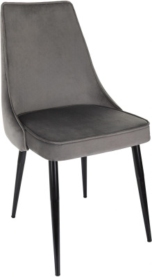 Бюрократ CH-K4_2 т.серый Holland 18 металл черный на ножках (CHK4_1/HL18 CHK4_ 1/HL18_2