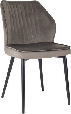 Бюрократ CH-K5_2 коричневый Holland 74 металл черный на ножках