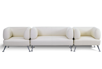 Диван Калипсо 3-мест\ Oregon евро-12\ молочный