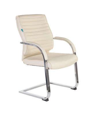 Бюрократ T-8010 Low-V\ ПОЛОЗЬЯ\ IVORY слоновая кость искусственная кожа